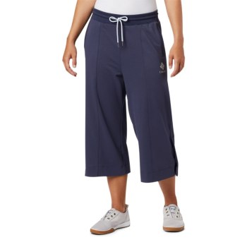 Dámské Kalhoty Columbia Park Wide Leg Capri Tmavě Blankyt UKSCNT732